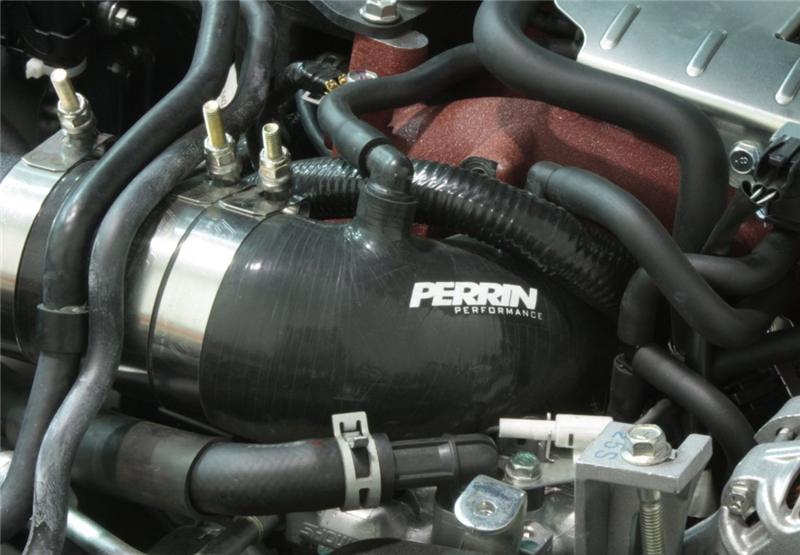 Perrin Performance PSP-INT-421BK - PERPSP-INT-421BK - PERRIN 08-14 Subaru WRX / 04-13 Forester XT / 05-09 LGT/OBXT Turbo Inlet Hose - Black - Shipped in Europe - Tuningsupply.com