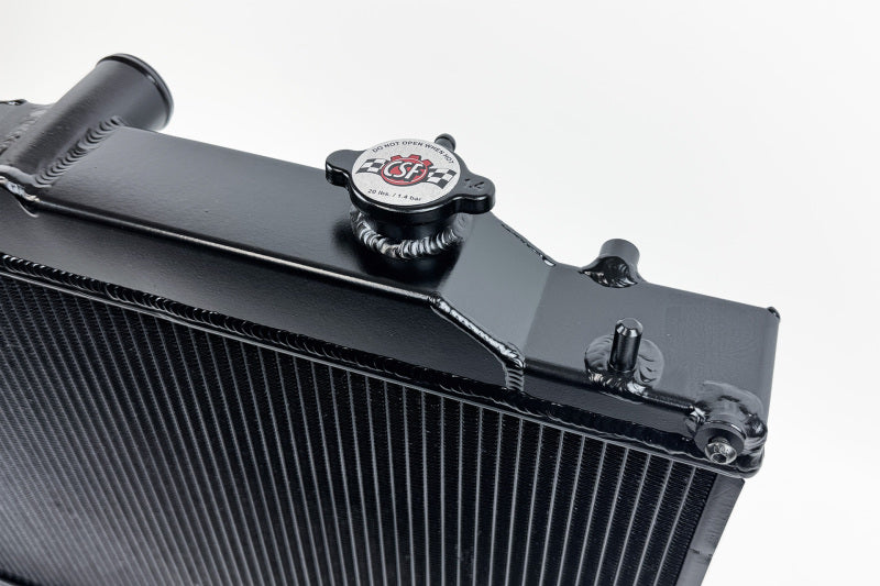 CSF 7224B - CSF7224B - CSF 2022+ Subaru WRX All Aluminum Radiator - Black - Shipped in Europe - Tuningsupply.com