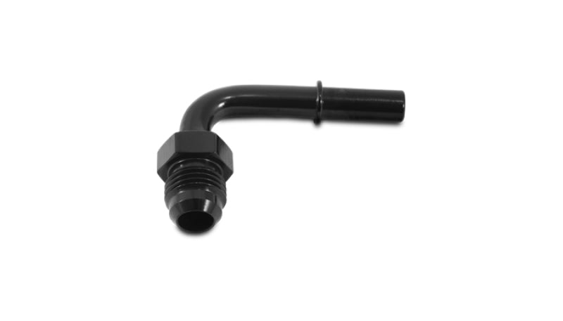 Vibrant 16875 - VIB16875 - Vibrant 90 Degree Aluminum AN to Male Quick Connect Fitting -6AN - 0.3125in Hose Size - Shipped in Europe - Tuningsupply.com