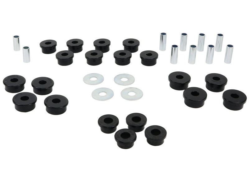 Whiteline WEK128 - WHLWEK128 - Whiteline 91-97 Toyota Land Cruiser / 96-79 Lexus LX450 Rear Vehicle Essentials Bushing Kit - Shipped in Europe - Tuningsupply.com
