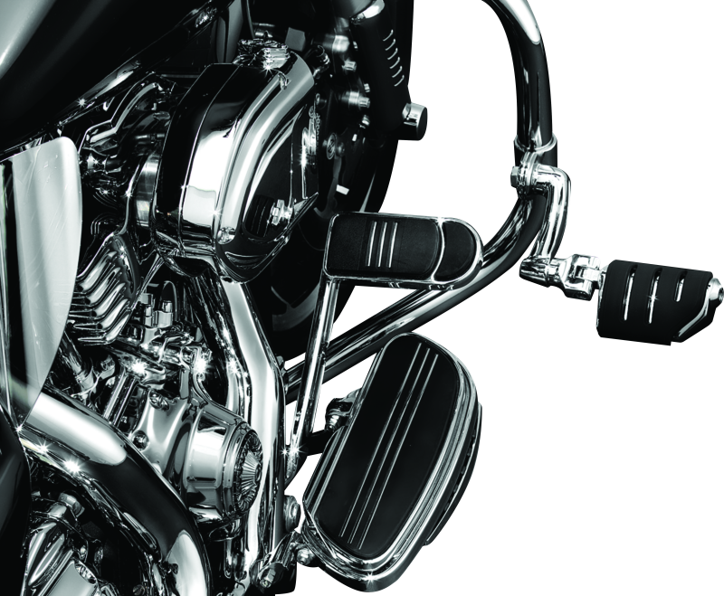 Kuryakyn 8016 - KUR8016 - Kuryakyn Longhorn Offset Peg Mounts Chrome (Pair) - Shipped in Europe - Tuningsupply.com