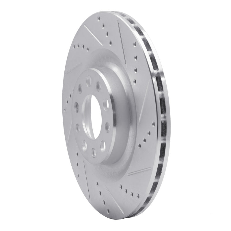 R1 Concepts 631-16013R - RNC631-16013R - R1 2017-2025 Alfa Romeo Stelvio Rear Right Drilled & Slotted Silver Brake Rotor - Shipped in Europe - Tuningsupply.com