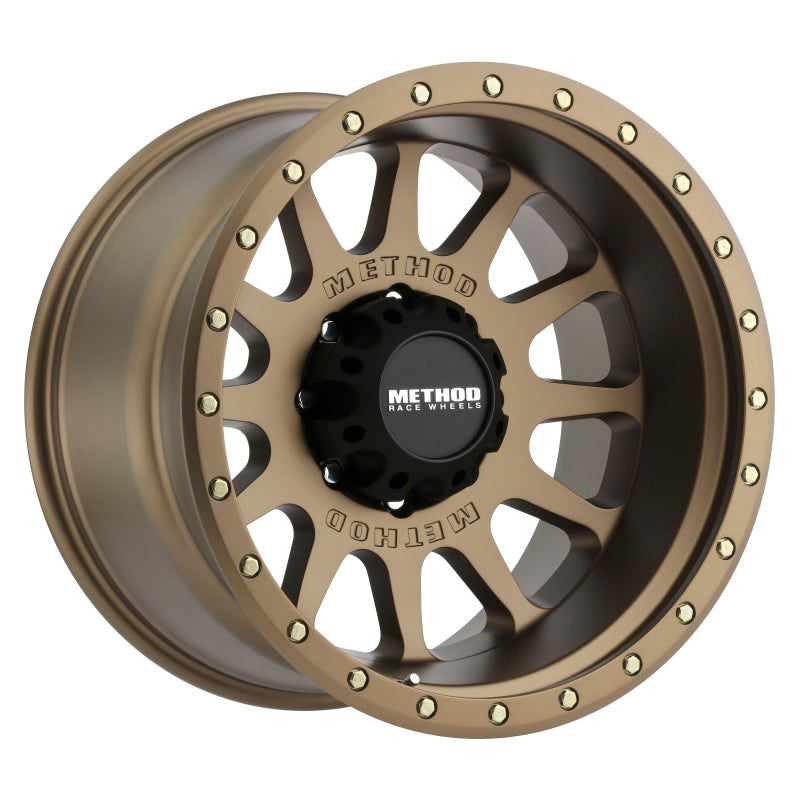 Method Wheels MR60521080924N - MRWMR60521080924N - Method MR605 NV 20x10 -24mm Offset 8x6.5 121.3mm CB Method Bronze Wheel - Shipped in Europe - Tuningsupply.com