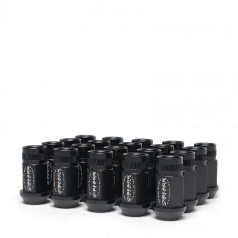 Skunk2 Racing 520-99-0855 - SKK520-99-0855 - Skunk2 12 x 1.5 Forged Lug Nut Set (Black Series) (20 Pcs.) - Shipped in Europe - Tuningsupply.com
