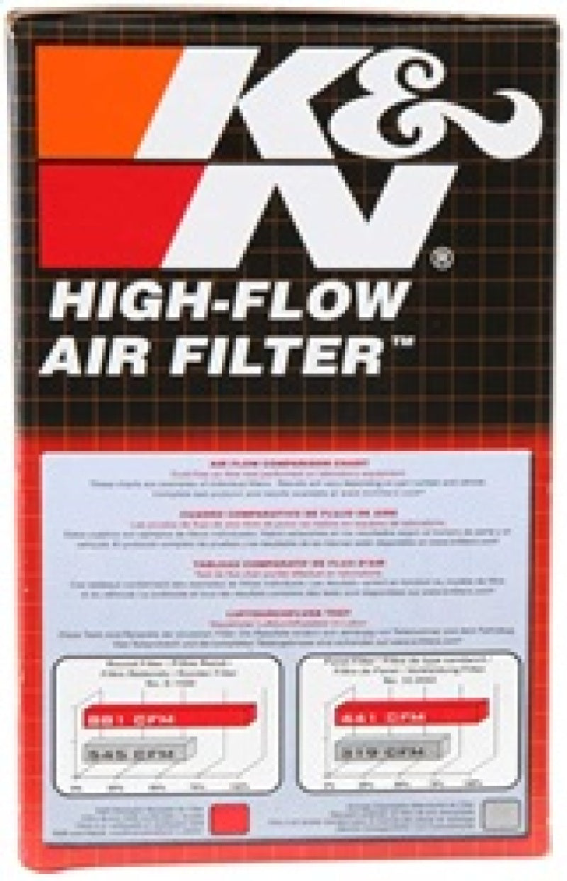 K&N Engineering RA-0500 - KNNRA-0500 - K&N Universal Clamp-On Air Filter 2-1/16in FLG / 3-1/2 OD / 4in H - Shipped in Europe - Tuningsupply.com