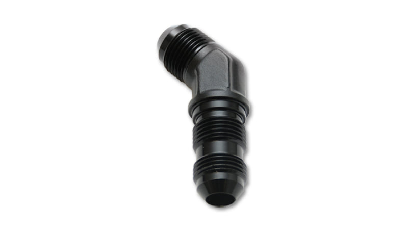 Vibrant 10605 - VIB10605 - Vibrant -12AN Bulkhead Adapter 45 Degree Elbow Fitting - Anodized Black Only - Shipped in Europe - Tuningsupply.com