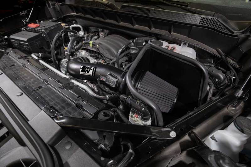 K&N Engineering 71-3110 - KNN71-3110 - K&N 2019 Chevrolet Silverado 1500 5.3L V8 Black Performance Intake Kit - Shipped in Europe - Tuningsupply.com
