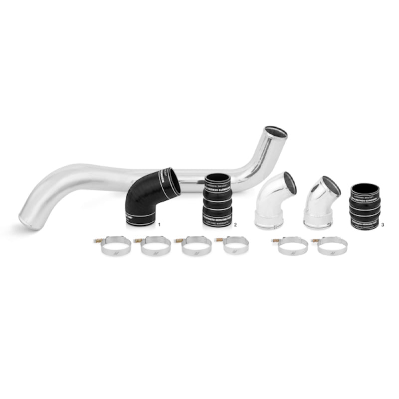 Mishimoto MMINT-DMAX-06KSL - MISMMINT-DMAX-06KSL - Mishimoto 06-10 Chevy 6.6L Duramax Intercooler Kit w/ Pipes (Silver) - Shipped in Europe - Tuningsupply.com