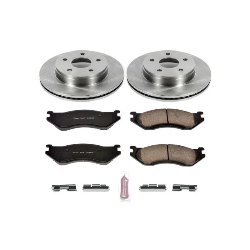 PowerStop KOE2167 - PSBKOE2167 - Power Stop 03-05 Dodge Ram 1500 Front Autospecialty Brake Kit - Shipped in Europe - Tuningsupply.com