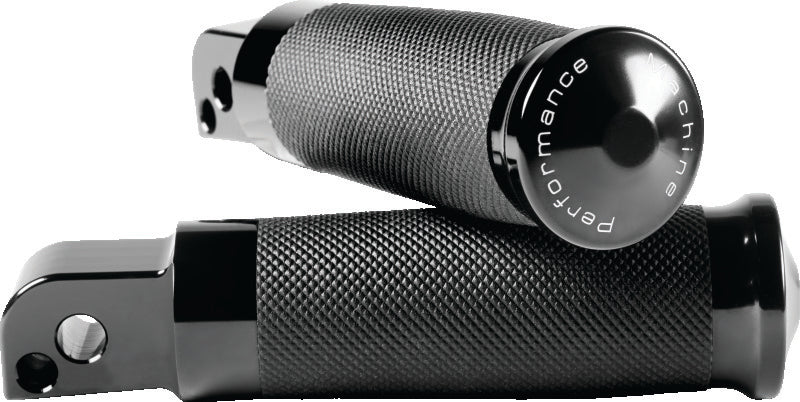 Performance Machine 0035-1237M-B - PFM0035-1237M-B - Performance Machine Footpegs Contour Passenger - Black Ano - Shipped in Europe - Tuningsupply.com
