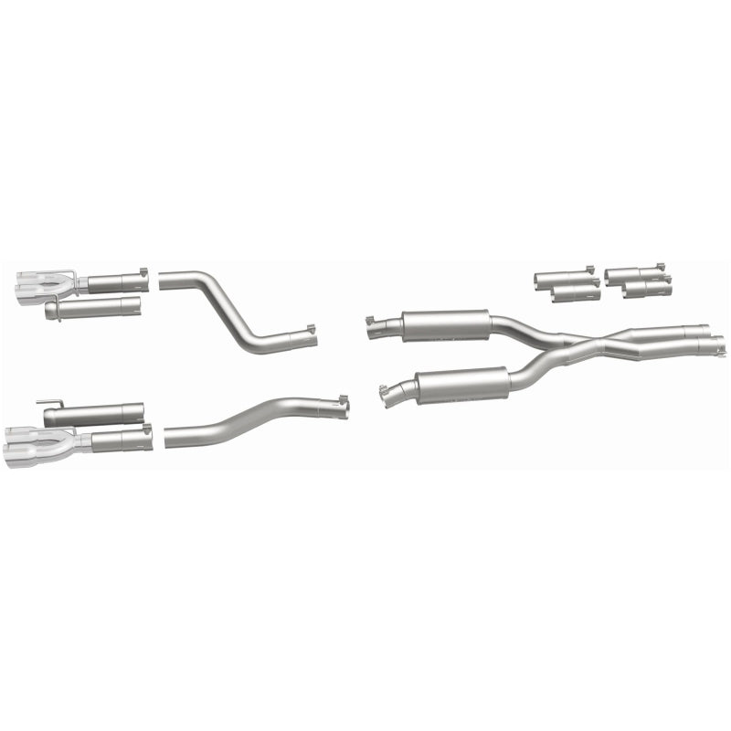 Magnaflow 19367 - MAG19367 - MagnaFlow 2017+ Dodge Challenger 409 SS Polished 3in Quad Tips Cat-Back Exhaust - Shipped in Europe - Tuningsupply.com