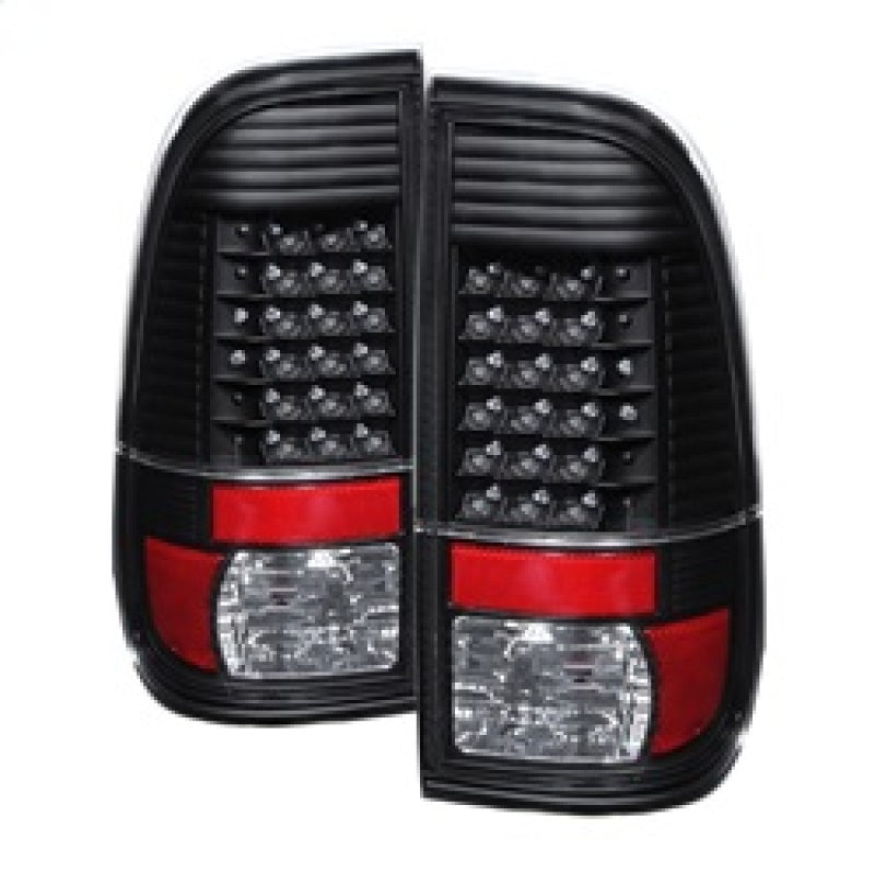 SPYDER 9027680 - SPY9027680 - xTune Ford Super Duty 08-15 LED Tail Lights Black ALT-JH-FS08-LED-BK - Shipped in Europe - Tuningsupply.com
