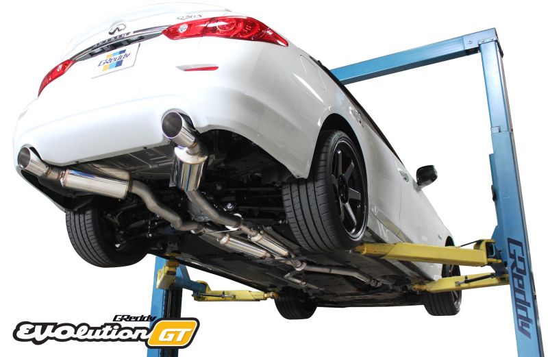 GReddy - GRE10128306 - GReddy 16+ Infiniti Q50 Evolution (RWD ONLY) GT Cat-Back Exhaust - Shipped in Europe - Tuningsupply.com