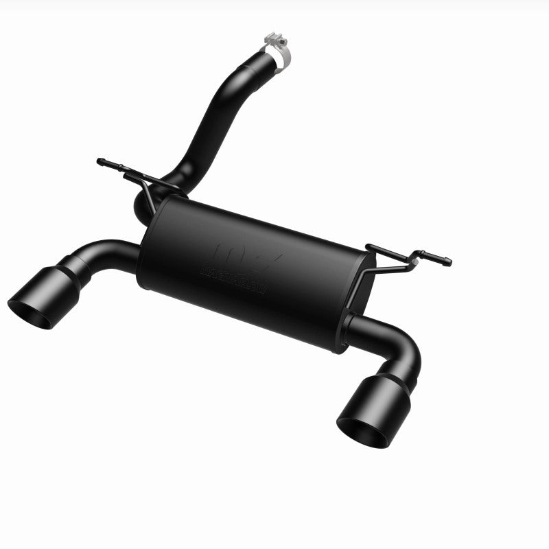 Magnaflow 19388 - MAG19388 - MagnaFlow 2018+ Jeep Wrangler 3.6L Dual Black Tip Axle-Back Exhaust - Shipped in Europe - Tuningsupply.com