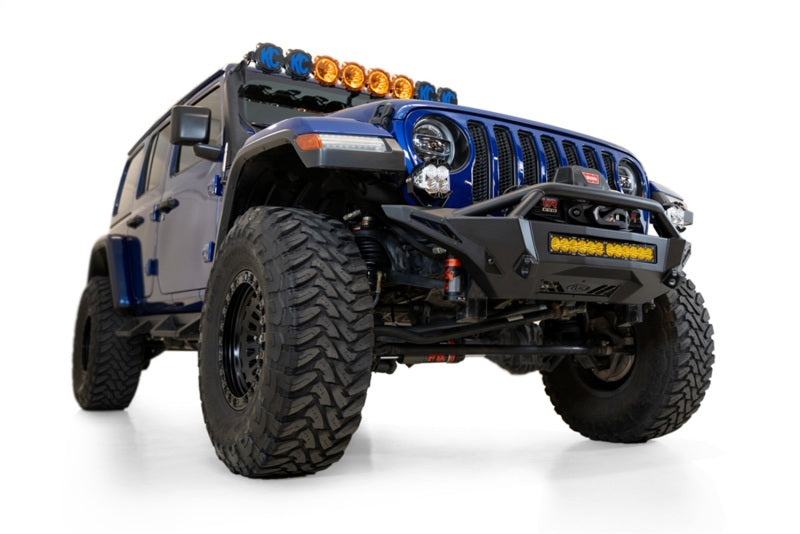 Addictive Desert Designs F960272110103 - ADDF960272110103 - Addictive Desert Designs 18-23 Jeep Gladiator/Wrangler JT/JL Stealth Fighter Front Bumper - Shipped in Europe - Tuningsupply.com