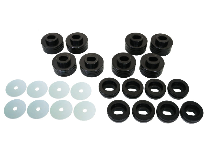 Whiteline W93567 - WHLW93567 - Whiteline 2007 Chevrolet Silverado 2500 HD Classic Body Mount Bushing Set - Shipped in Europe - Tuningsupply.com