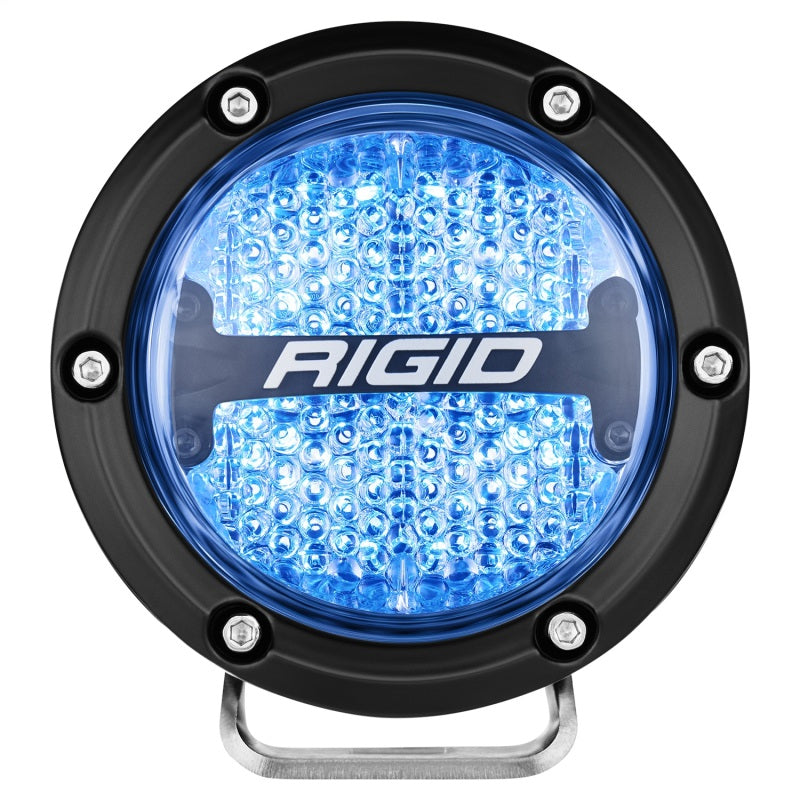 Rigid Industries 36400 - RIG36400 - Rigid Industries 360-Series 4in LED Off-Road Diffused Beam - RGBW Backlight (Pair) - Shipped in Europe - Tuningsupply.com