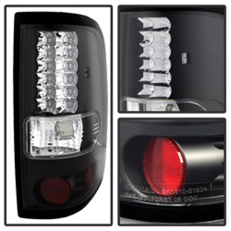 SPYDER 5003249 - SPY5003249 - Spyder Ford F150 Styleside 04-08 (Not Fit Heritage & SVT)LED Tail Lights Black ALT-YD-FF15004-LED-BK - Shipped in Europe - Tuningsupply.com