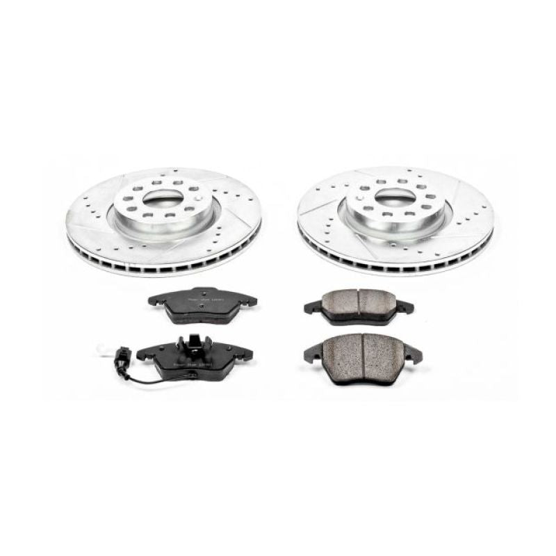 PowerStop K2259 - PSBK2259 - Power Stop 06-13 Audi A3 Front Z23 Evolution Sport Brake Kit - Shipped in Europe - Tuningsupply.com