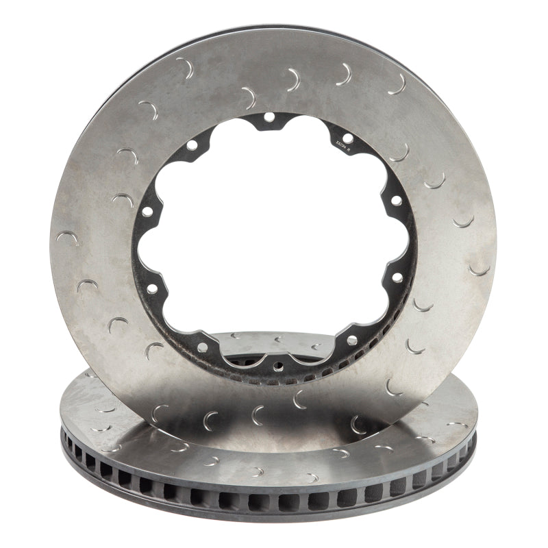 Alcon ALADKF2222X758C24R - ALCALADKF2222X758C24R - Alcon Nissan R35 GT-R Gen 2 390X32.8mm Rotor Ring Kit - Front Right - Shipped in Europe - Tuningsupply.com