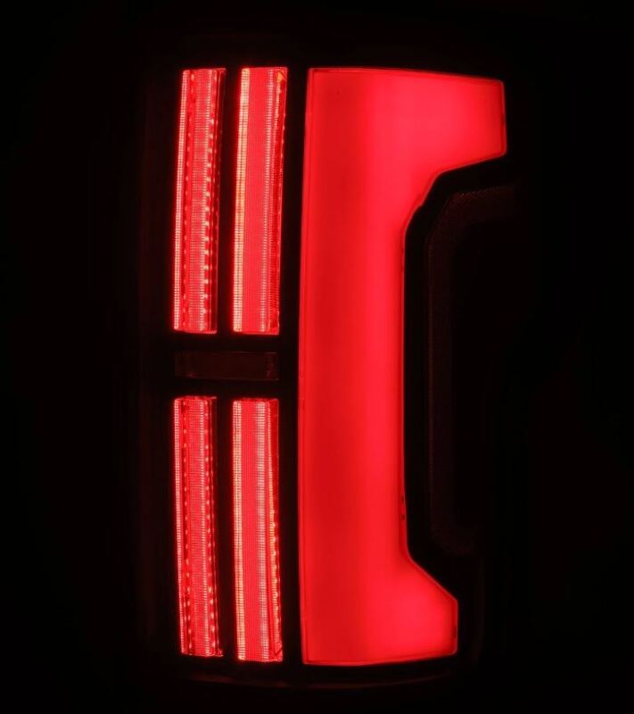 AlphaRex 670052 - ARX670052 - AlphaRex 07-13 Toyota Tundra Nova-Series LED Tail Lights - Black Red - Shipped in Europe - Tuningsupply.com