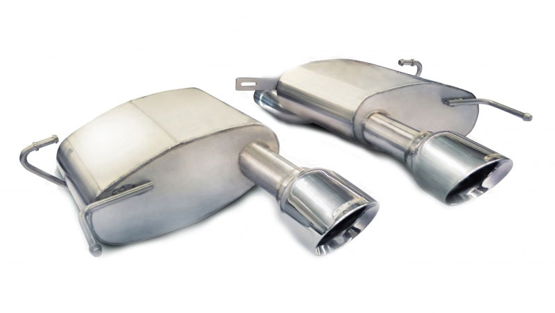 CORSA Performance 14942 - COR14942 - Corsa 2011-2015 Cadillac CTS Coupe V 6.2L V8 Polished Sport Axle-Back Exhaust - Shipped in Europe - Tuningsupply.com