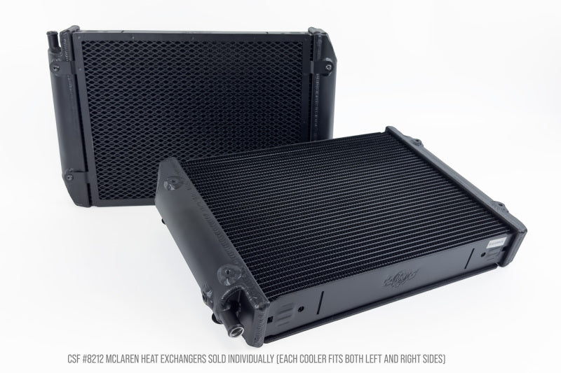 CSF 8212 - CSF8212 - CSF McLaren 570s / 600LT / 720S / 765LT / 750S / GT / GTS High Performance Heat Exchanger - Shipped in Europe - Tuningsupply.com
