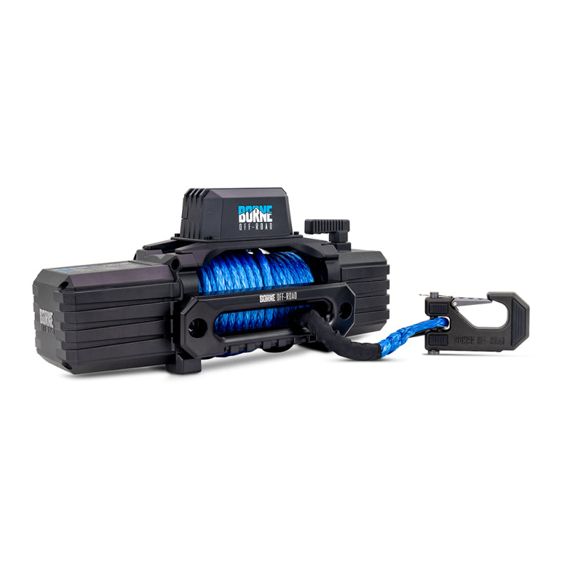 Borne Off-Road BNWN-10-SBL - BRNBNWN-10-SBL - Borne Off-Road 10K Winch - Blue Synthetic Rope - Shipped in Europe - Tuningsupply.com