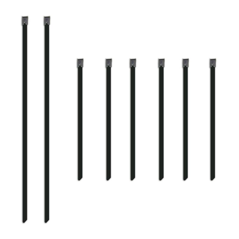 Mishimoto MMTW-TIES - MISMMTW-TIES - Mishimoto Set of Six 6in & Two 14in Stainless Steel Locking Ties - Shipped in Europe - Tuningsupply.com