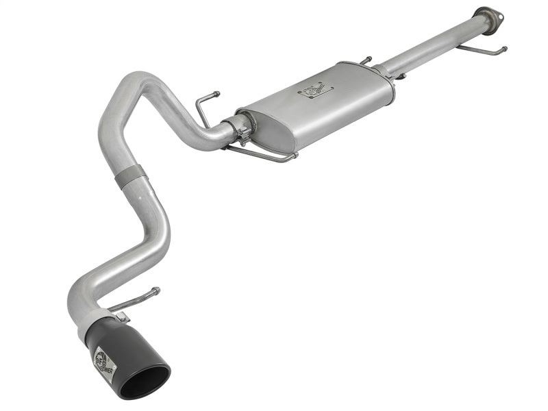 aFe 49-06039-B - AFE49-06039-B - aFe Scorpion 2-1/2in Aluminized Steel Cat-Back Exhaust w/ Black Tips 07-17 Toyota FJ Cruiser V6 4.0L - Shipped in Europe - Tuningsupply.com
