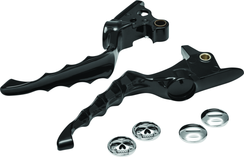 Kuryakyn 6745 - KUR6745 - Kuryakyn Zombie Levers Black - Shipped in Europe - Tuningsupply.com