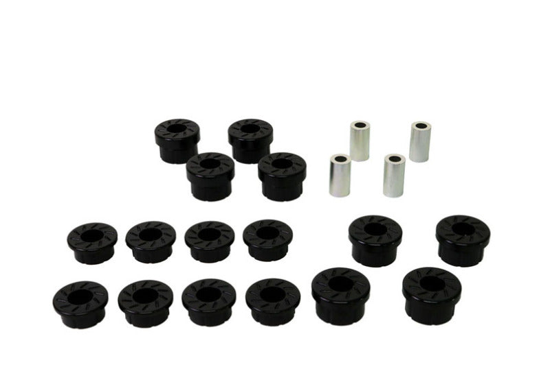 Whiteline W63635 - WHLW63635 - Whiteline 2002-2006 Acura RSX Rear Lower Inner and Outer Bushing Kit - Shipped in Europe - Tuningsupply.com