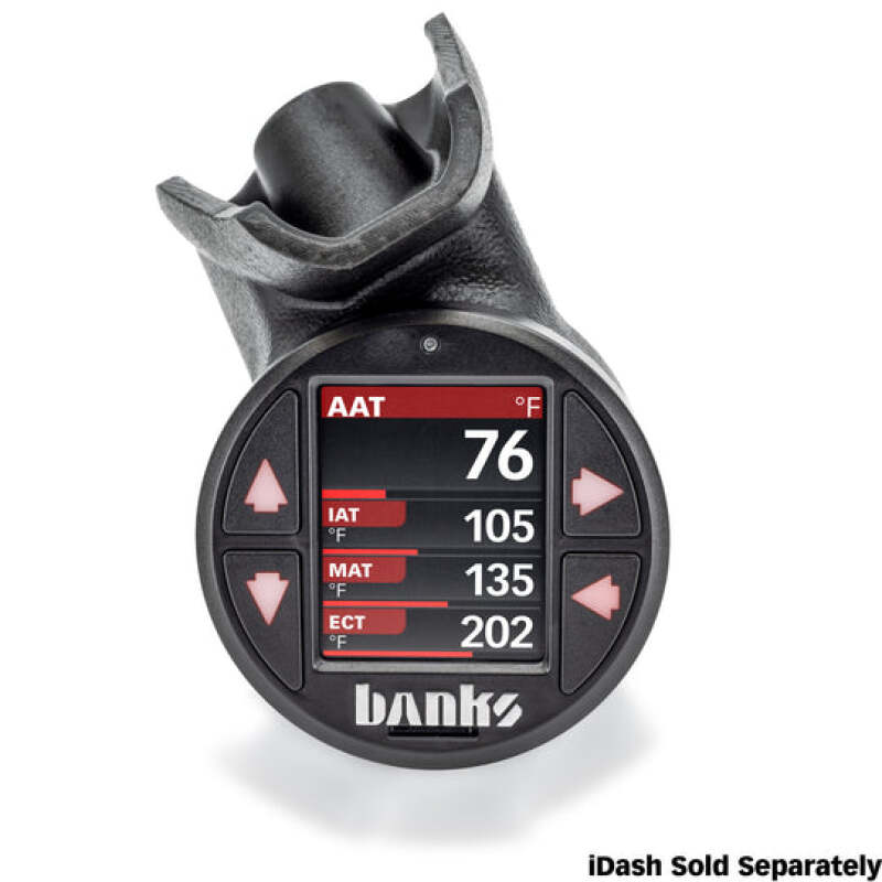 Banks Power 63363 - GBE63363 - Banks Power 19-23 Dodge RAM 2500/3500 - iDash Stealth Pod Mount 52mm - Shipped in Europe - Tuningsupply.com