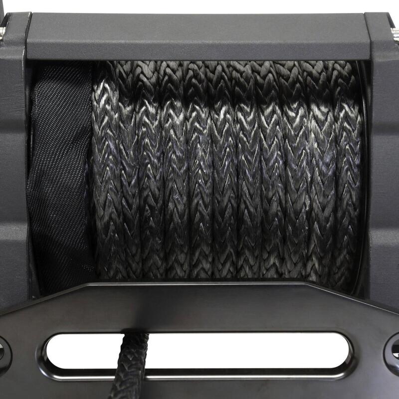 Superwinch - SUW1518001 - Superwinch 18000 LBS 12V DC 33/64in x 79 ft Synthetic Rope Tiger Shark 18000SR Winch - Shipped in Europe - Tuningsupply.com