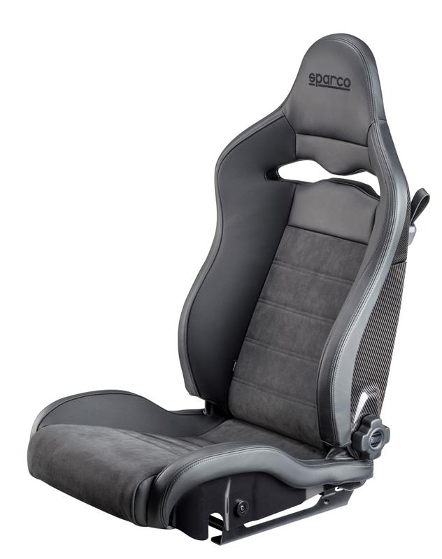 SPARCO 00974ZNRSX - SPA00974ZNRSX - Sparco Seat SPX Leather/Alcantara Black - Left - Shipped in Europe - Tuningsupply.com