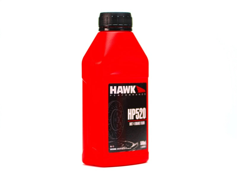 Hawk Performance - HAWKHP520 - Hawk Performance Street DOT 4 Brake Fluid - 500ml Bottle - Shipped in Europe - Tuningsupply.com