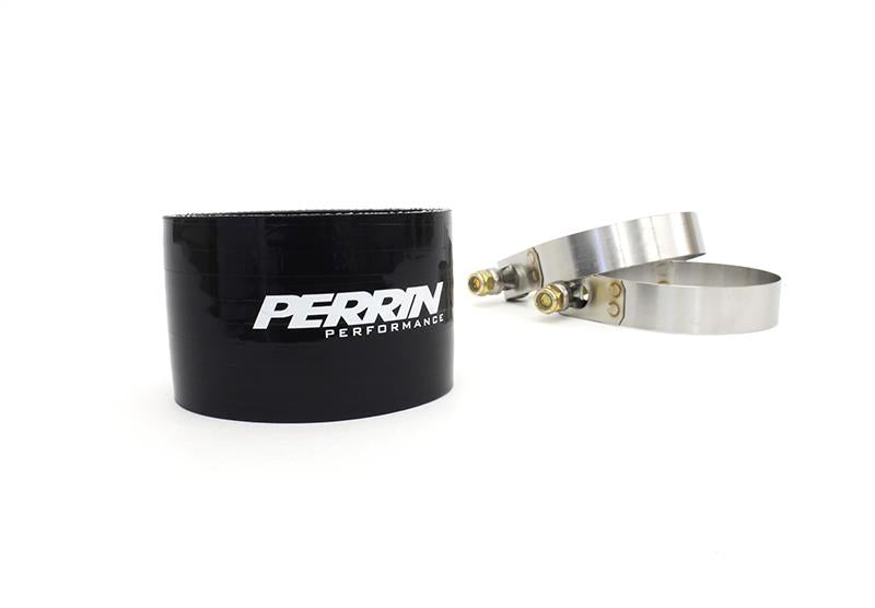 Perrin Performance PSP-ITR-301BK - PERPSP-ITR-301BK - PERRIN 02-07 Subaru WRX / 04-21 STI / 04-08 FXT Intercooler Coupler Kit - Black - Shipped in Europe - Tuningsupply.com