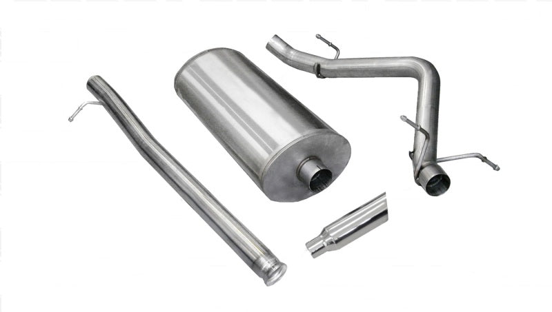 CORSA Performance 24905 - COR24905 - Corsa 2010-2013 Chevrolet Silverado Ext. Cab/Std. Bed 1500 4.8L V8 Polished Sport Cat-Back Exhaust - Shipped in Europe - Tuningsupply.com