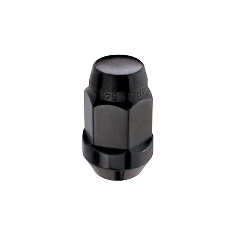 McGard 64074 - MCG64074 - McGard Hex Lug Nut (Cone Seat Bulge Style) M14X1.5 / 22mm Hex / 1.635in. Length (4-Pack) - Black - Shipped in Europe - Tuningsupply.com