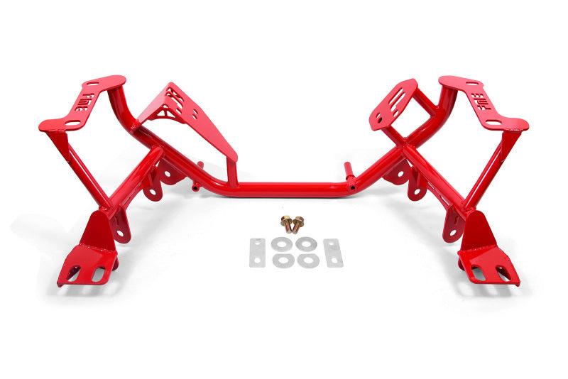 BMR Suspension - BMRKM731R - BMR 79-95 Ford Mustang K-Member Standard Version - Red - Shipped in Europe - Tuningsupply.com