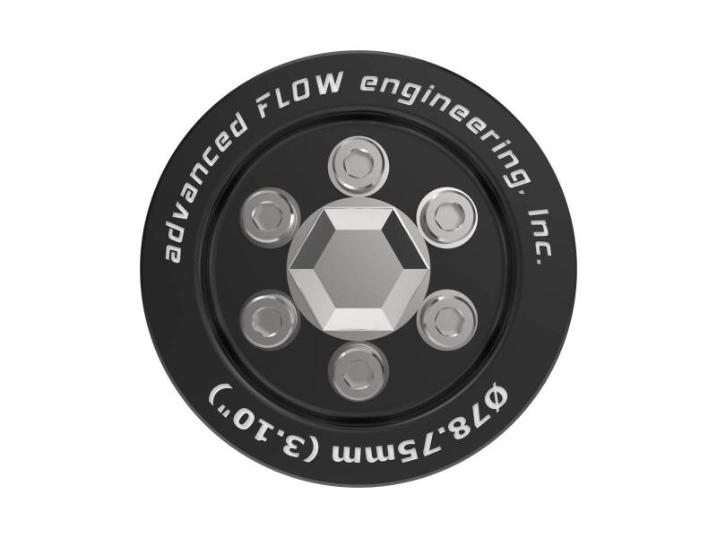 aFe 79-10006 - AFE79-10006 - aFe 15-23 Dodge Challenger / 15-23 Dodge Charger SRT Hellcat 3.10in Supercharger Power Pulley Kit - Shipped in Europe - Tuningsupply.com