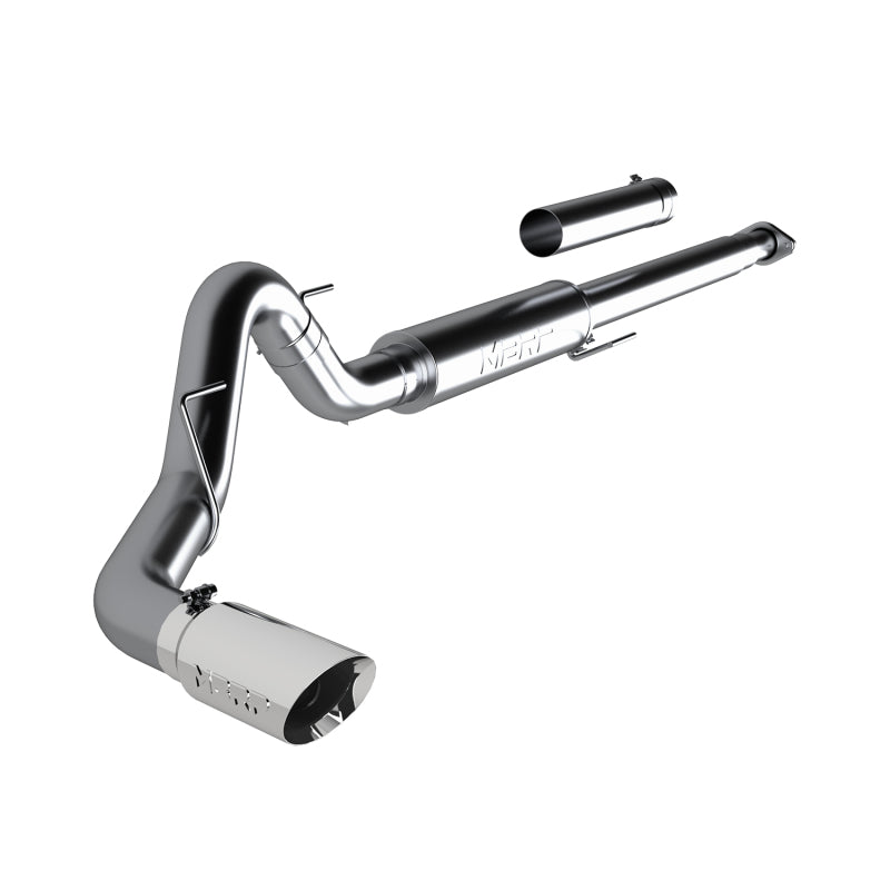 MBRP PS5259304 - MBRPS5259304 - MBRP 2015 Ford F-150 2.7L / 3.5L EcoBoost 4in Cat Back Single Side T304 Exhaust System - Shipped in Europe - Tuningsupply.com