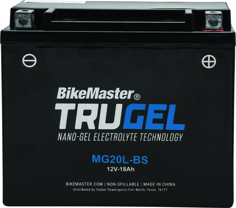 BikeMaster 780526 - BKM780526 - BikeMaster Trugel Batterie MG20L-BS - Shipped in Europe - Tuningsupply.com