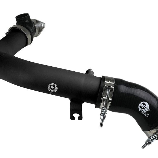 aFe 46-20378-B - AFE46-20378-B - aFe BladeRunner 2.5in Aluminum Hot Side Charge Pipe 15-20 Subaru WRX 2.0T - Black - Shipped in Europe - Tuningsupply.com