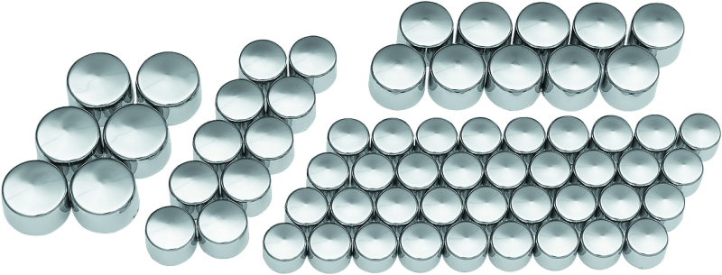 Kuryakyn 2464 - KUR2464 - Kuryakyn Kool Kaps Engine Kit Milwaukee-8 Chrome - Shipped in Europe - Tuningsupply.com