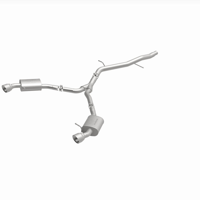 Magnaflow 19390 - MAG19390 - MagnaFlow 18-19 Audi A5 Dual Exit Polished Stainless CatBack Exhaust - 3in Main Piping Diameter - Shipped in Europe - Tuningsupply.com