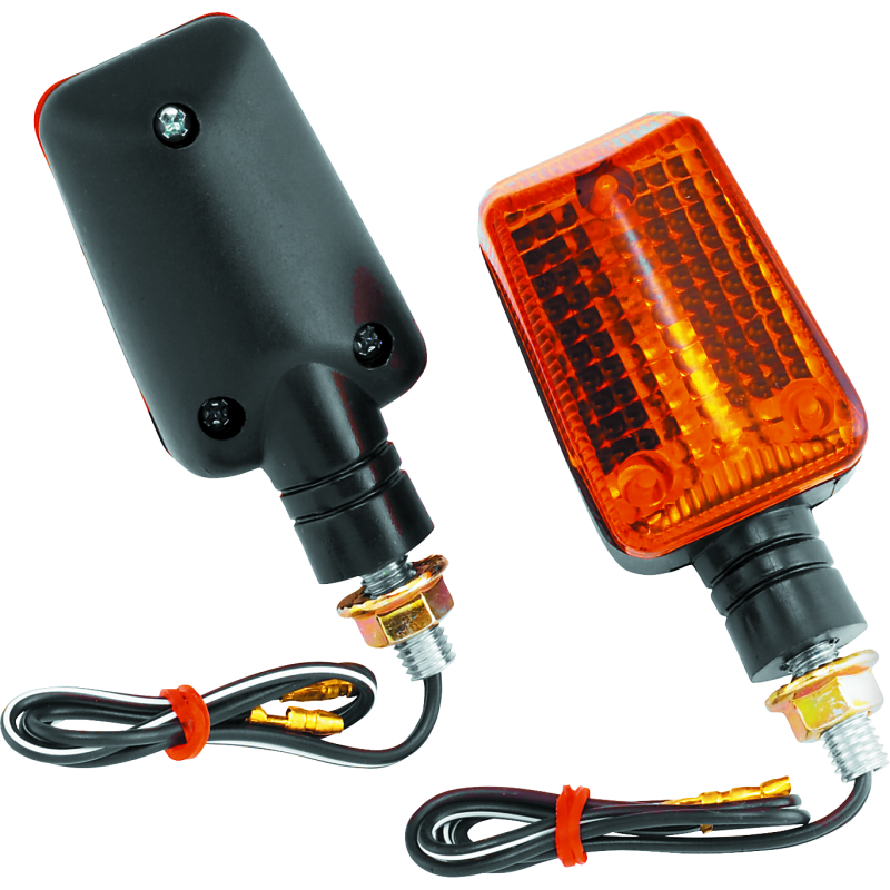 BikeMaster 268038 - BKM268038 - BikeMaster Universal Ministalk Marker Light - Black/Amber - Shipped in Europe - Tuningsupply.com