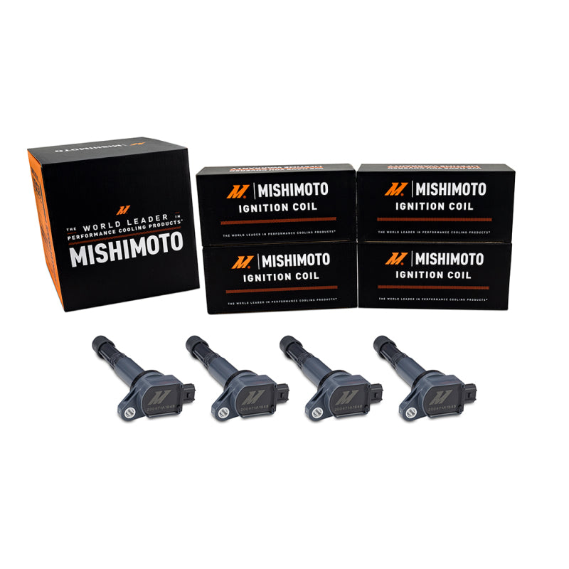 Mishimoto MMIG-ACRD24-0804 - MISMMIG-ACRD24-0804 - Mishimoto 08-11 Honda Accord 2.4L Ignition Coil - 4-Pack - Shipped in Europe - Tuningsupply.com