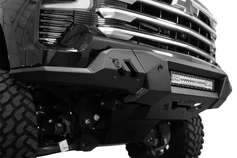 Addictive Desert Designs - ADDF140300010103 - Addictive Desert Designs2022+ Chevrolet Silverado 1500 Black Label Front Bumper - Shipped in Europe - Tuningsupply.com