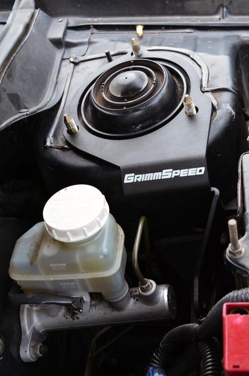 GrimmSpeed 091019 - GRM091019 - GrimmSpeed Mitsubishi Evo 8/9 Master Cylinder Brace - Shipped in Europe - Tuningsupply.com